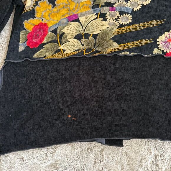 Vtg Moonlight Jacket ASIAN GARDEN The Total Look Women Sz M Made USA - Picture 10 of 11